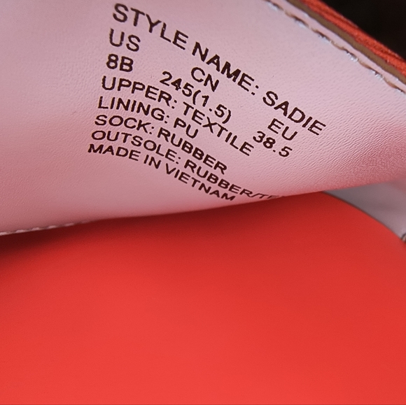 Kate Spade Neon Orange/Pink Sadie Sandals Size 8 - Picture 17 of 17